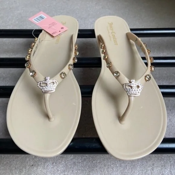 Juicy Couture | Ruby Rhinestone Jelly Sandals Various - Picture 3 of 3
